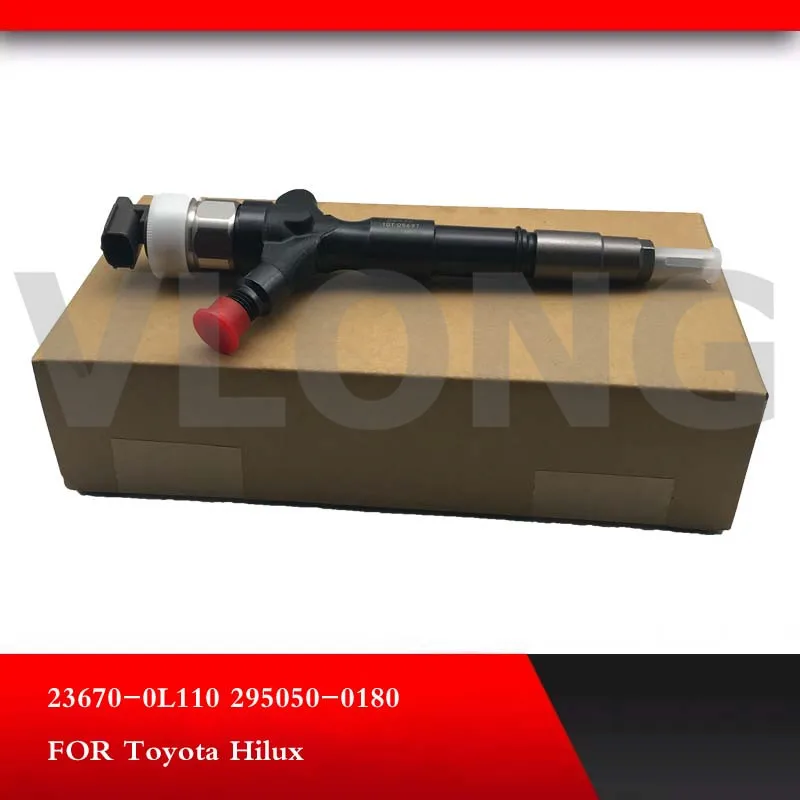 Новый инжектор общей топливной системы 23670-0L110 295050-0540 295050-0181 295050-0520 23670-30400 23670-39365 Toyota Hilux 1KD
Новый инжектор общей топливной системы 23670-0L110 295050-0540 295050-0181 295050-0520 23670-30400 23670-39365 Toyota Hilux 1KD