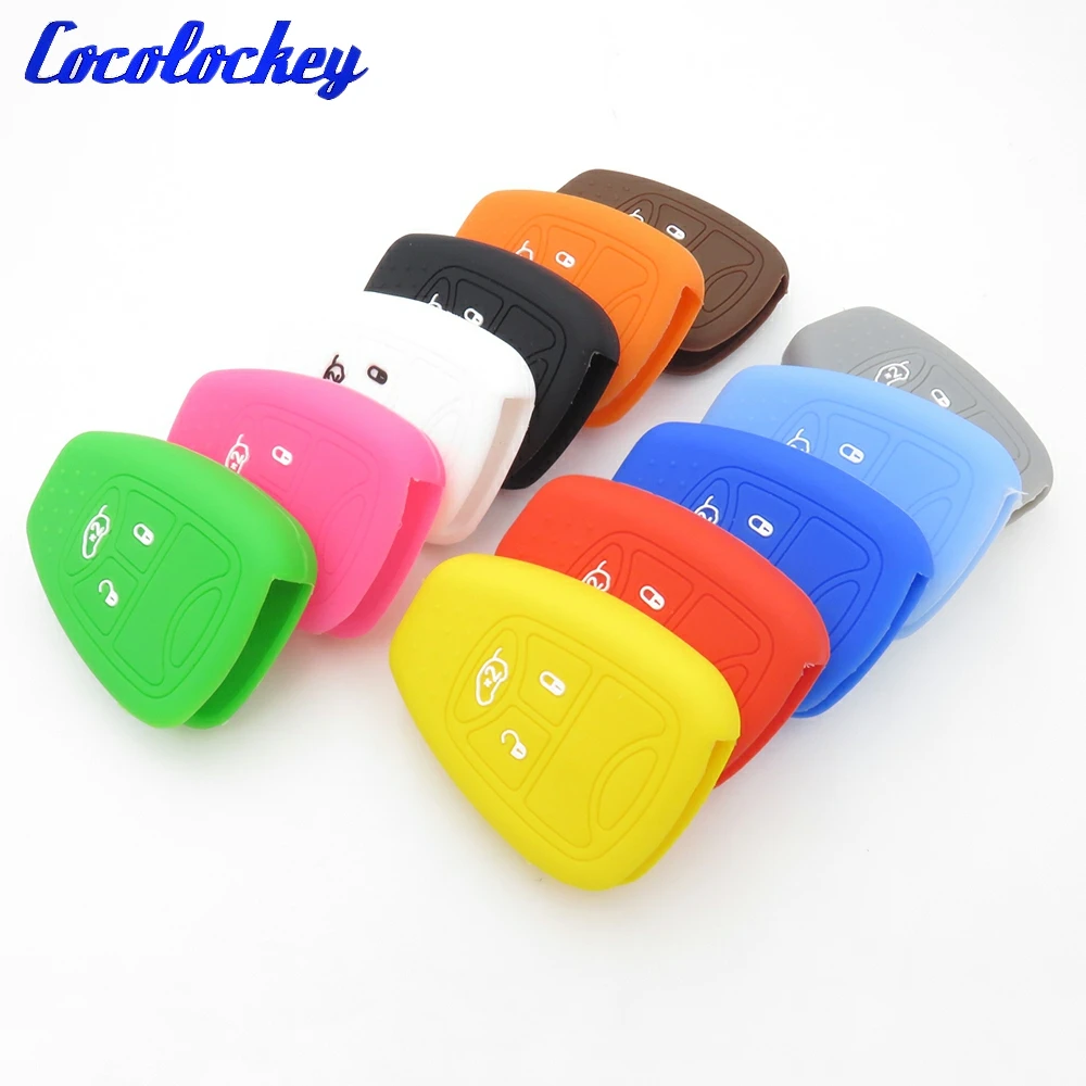 Cocolockey Silicone Car Key Cover Case Shell for Jeep for Chrysler 200 300 Aspen PT Cruiser Sebring Dodge Durango Avenger NoLogo
Cocolockey Silicone Car Key Cover Case Shell for Jeep for Chrysler 200 300 Aspen PT Cruiser Sebring Dodge Durango Avenger NoLogo