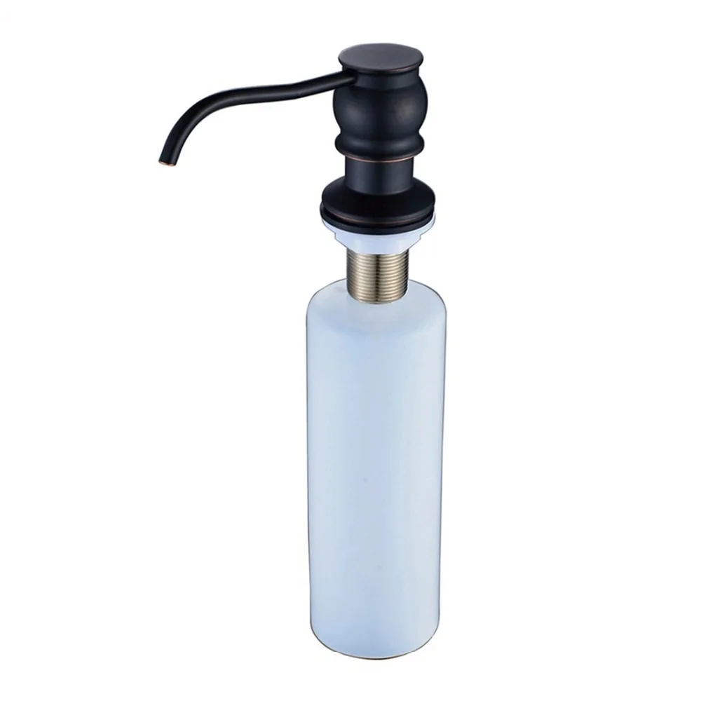 Vidric High Quality Solid Brass Oil Rubbed Bronze Kitchen Sink Soap Dispenser Plastic Bottle ORB Liquid Soap Dispensers
Vidric High Quality Solid Brass Oil Rubbed Bronze Kitchen Sink Soap Dispenser Plastic Bottle ORB Liquid Soap Dispensers