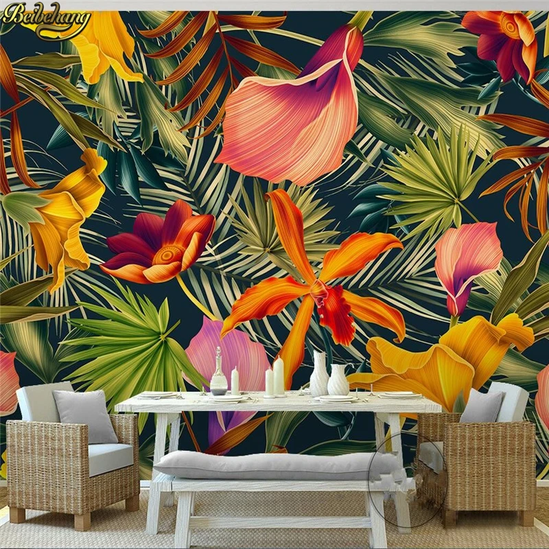 beibehang Custom photo wallpaper hand-painted tropical rain forest tropical plant flower banana cafe restaurant theme theme hote
beibehang Custom photo wallpaper hand-painted tropical rain forest tropical plant flower banana cafe restaurant theme theme hote