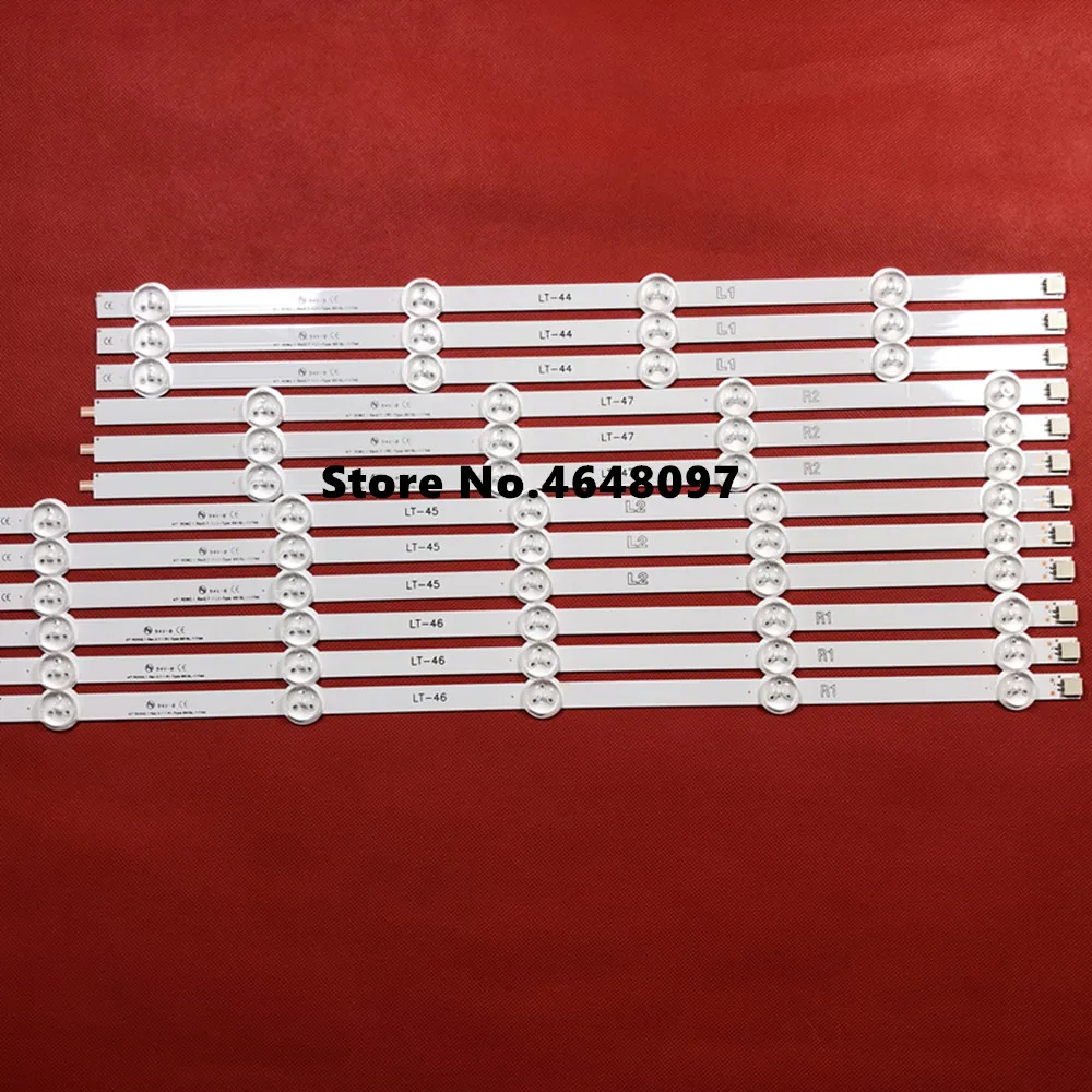 100% new 47" LG 47LN519C-CC LED strip replacement for 6916L-1174A 6916L-1175A 6916L-1176A 6916L-1177A
100% new 47" LG 47LN519C-CC LED strip replacement for 6916L-1174A 6916L-1175A 6916L-1176A 6916L-1177A