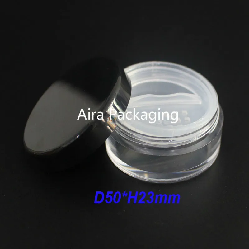 10G 10pcs30pcs50pcs High Quality Empty Round Loose Powder Case with Rotating Sifter Plastic Clear Makeup Loose Powder Case
10G 10pcs30pcs50pcs High Quality Empty Round Loose Powder Case with Rotating Sifter Plastic Clear Makeup Loose Powder Case