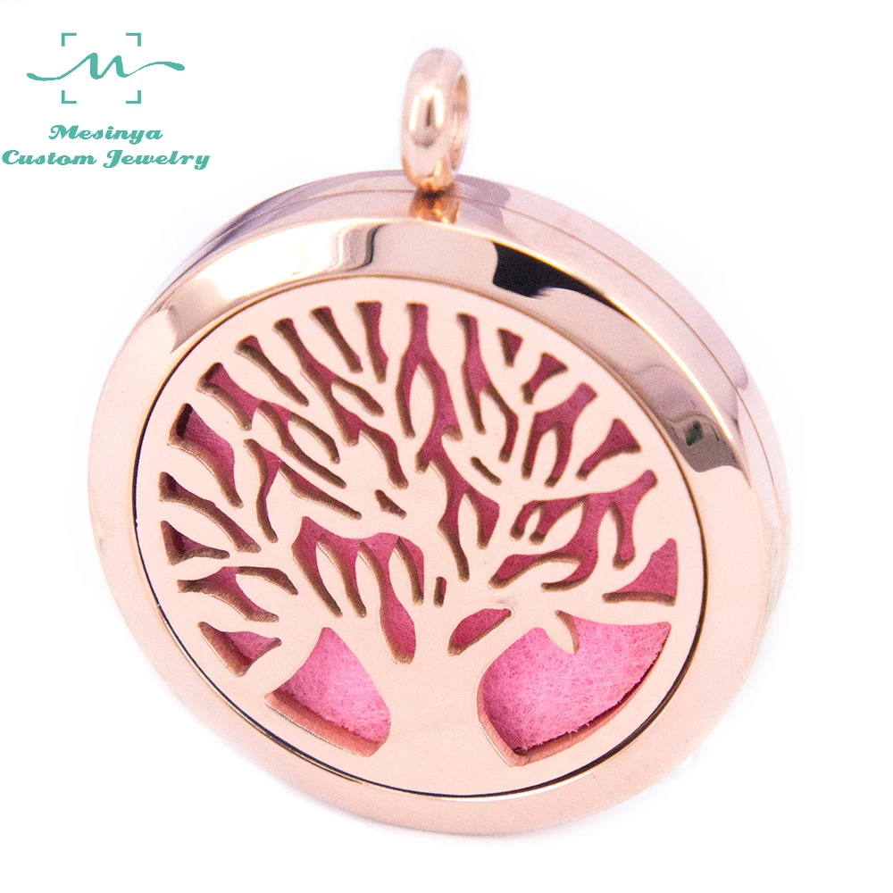 10pcs PVD Rose Gold Tree Of Life Aromatherapy/Essential Oils 316L S.Steel Perfume Diffuser Locket pendant Necklace W/O Chain
10pcs PVD Rose Gold Tree Of Life Aromatherapy/Essential Oils 316L S.Steel Perfume Diffuser Locket pendant Necklace W/O Chain