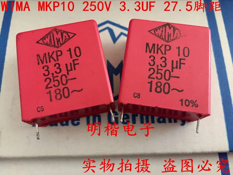 2019 горячая распродажа 10 шт./20 шт., Германия, WIMA MKP10 250 в 3,3 мкФ 250 В 335 3U3 P: 27,5 мм, аудио конденсатор, бесплатная доставка
2019 горячая распродажа 10 шт./20 шт., Германия, WIMA MKP10 250 в 3,3 мкФ 250 В 335 3U3 P: 27,5 мм, аудио конденсатор, бесплатная доставка