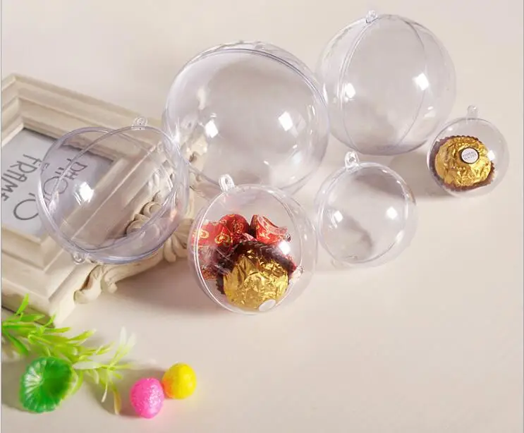 200pcs 10cm Christmas Trees Hanging Ball Decorations Transparent Plastic Clear Ornament Party Supplies lin2819
200pcs 10cm Christmas Trees Hanging Ball Decorations Transparent Plastic Clear Ornament Party Supplies lin2819