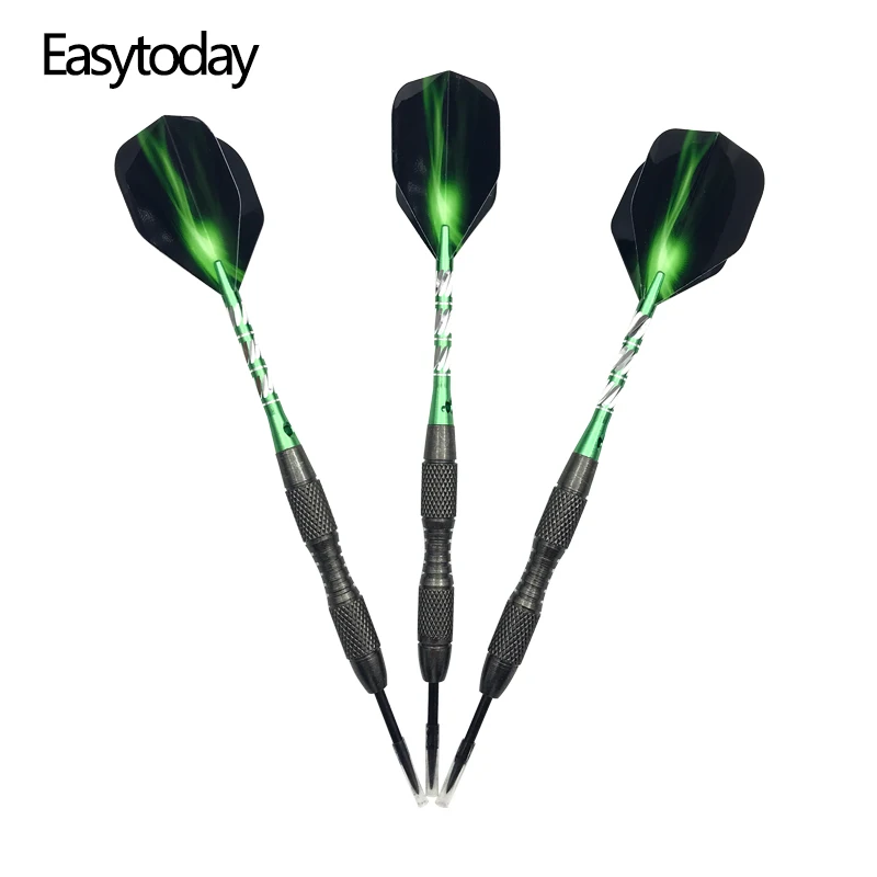 Easytoday 3 шт./компл. Стандартный стальной наконечник Дартс Профессиональный жесткий тип набор вольфрамовых дартов алюминиевые зеленые валы Да...
Easytoday 3 шт./компл. Стандартный стальной наконечник Дартс Профессиональный жесткий тип набор вольфрамовых дартов алюминиевые зеленые валы Да...