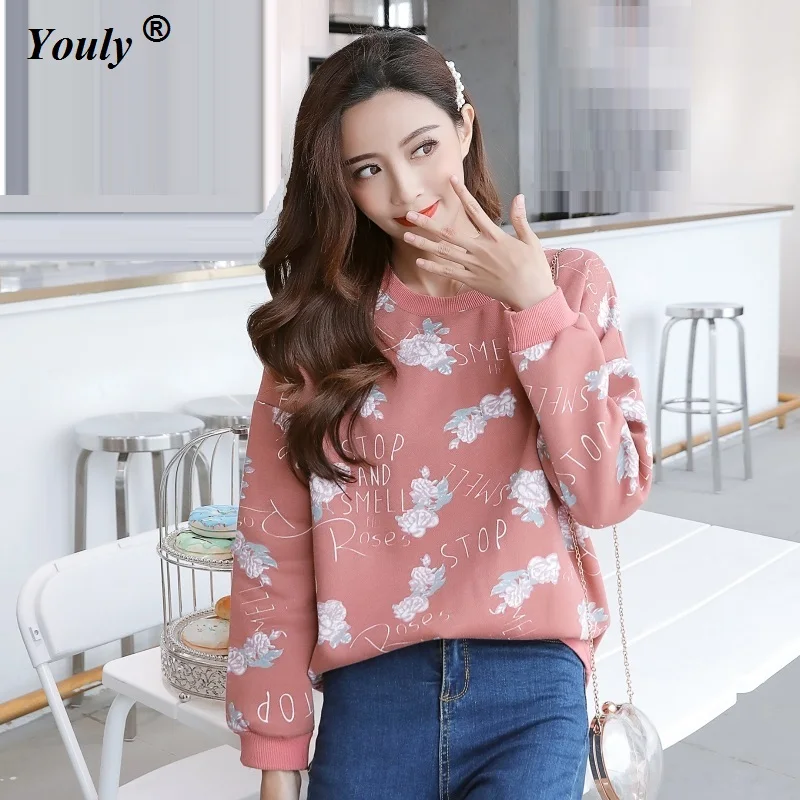 Women's Hoodies Sweatshirts 2022 Velvet Outwear Long Sleeve Casual Pullovers Printed Print Kawaii Loose Big Tops
Women's Hoodies Sweatshirts 2022 Velvet Outwear Long Sleeve Casual Pullovers Printed Print Kawaii Loose Big Tops