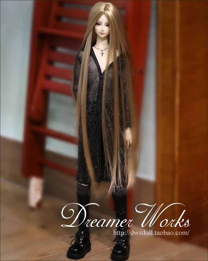 1/4 1/3 scale BJD wig Long hair for BJD/SD doll accessories,Not included doll,shoes,clothes and other accessories 18D1319
1/4 1/3 scale BJD wig Long hair for BJD/SD doll accessories,Not included doll,shoes,clothes and other accessories 18D1319