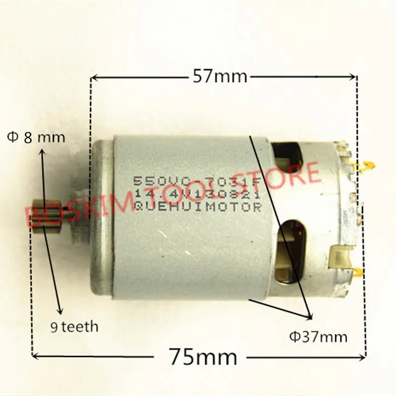 9 Teeth Replacement rotor DC Motor 14.4V For HITACHI BOSCH MAKITA Cordless Drill Driver Screwdriver tools parts motor
9 Teeth Replacement rotor DC Motor 14.4V For HITACHI BOSCH MAKITA Cordless Drill Driver Screwdriver tools parts motor