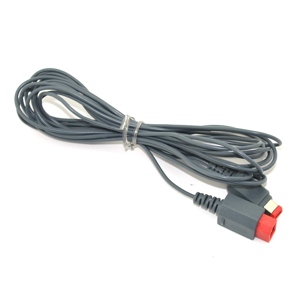 100pcs xunbeifang 3M Sensor Bar Extension Cable wire Game Extender Cord for Wii receiver
100pcs xunbeifang 3M Sensor Bar Extension Cable wire Game Extender Cord for Wii receiver