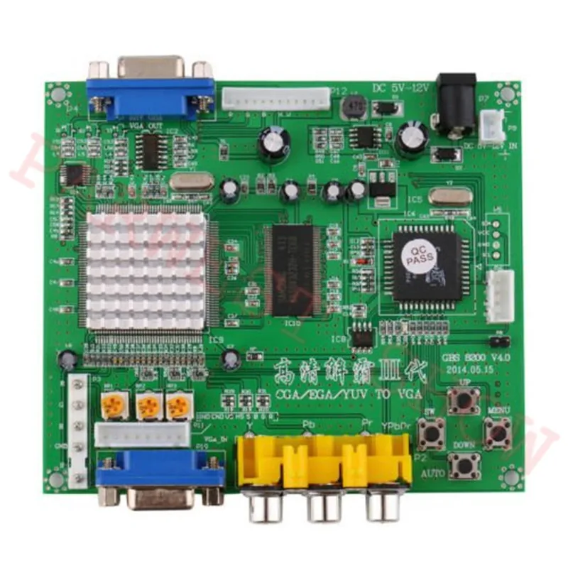 Free shipping GBS-8200 CGA/EGA/YUV/RGB to VGA Arcade Game HD Video Converter Board For ALL types of VGA monitors
Free shipping GBS-8200 CGA/EGA/YUV/RGB to VGA Arcade Game HD Video Converter Board For ALL types of VGA monitors