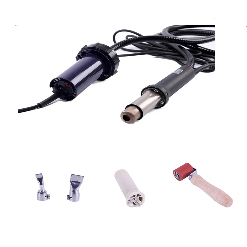 Hand welding tool gun for thermoplastic materials for roofing flooring tarps plastic fabrication
Hand welding tool gun for thermoplastic materials for roofing flooring tarps plastic fabrication