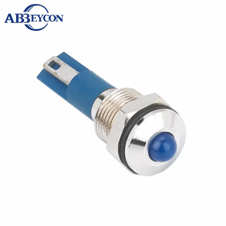 IN78 10mm metal pilot light pin terminal waterproof indicator IP67 waterproof indicator
IN78 10mm metal pilot light pin terminal waterproof indicator IP67 waterproof indicator