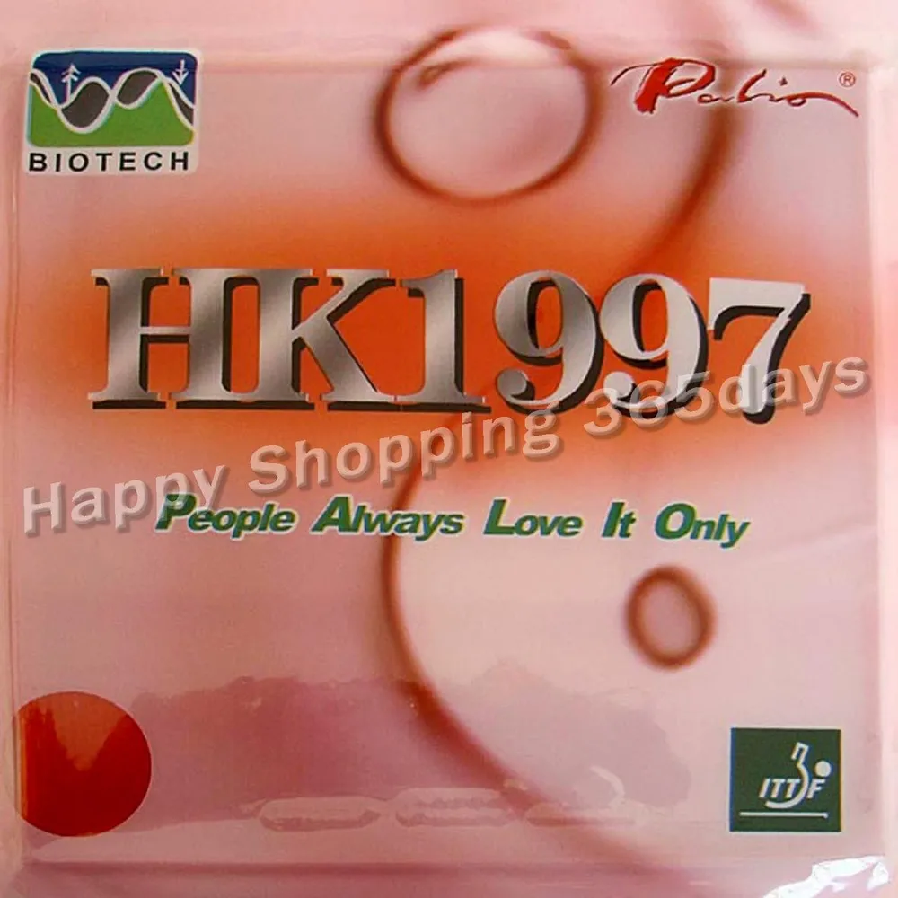 Palio HK1997 (HK 1997) (BIOTECH) pips-in настольного тенниса/pingpong резины с губкой
Palio HK1997 (HK 1997) (BIOTECH) pips-in настольного тенниса/pingpong резины с губкой