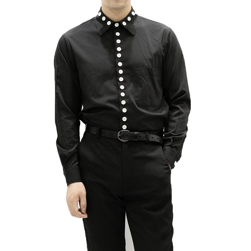 The new Simple, classic, slim, multi-button top, dark men's shirt S-6XL! Oversized shirts with multiple buttons
The new Simple, classic, slim, multi-button top, dark men's shirt S-6XL! Oversized shirts with multiple buttons