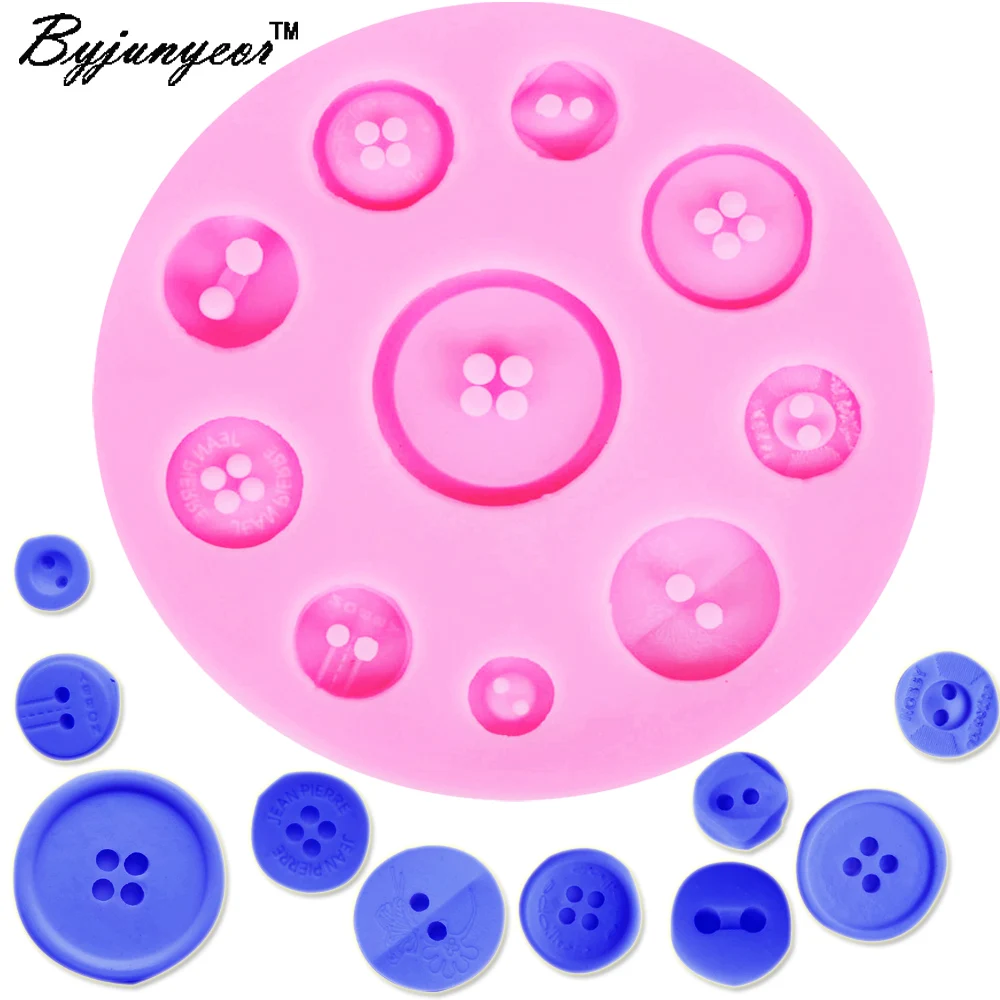 F1092 Buttons Epoxy UV Resin Silicone Mold For Icing Cake Fondant Cake Decoration Cake Tools Dropshipping 11*0.8CM
F1092 Buttons Epoxy UV Resin Silicone Mold For Icing Cake Fondant Cake Decoration Cake Tools Dropshipping 11*0.8CM