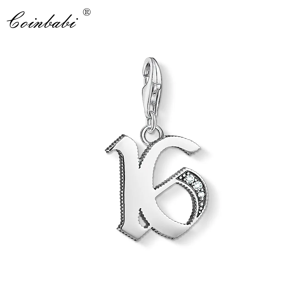 Charm Pendant Lucky Number Sixteen 16,2019 Fashion Jewelry Classic Authentic 925 Sterling Silver Gift For Women Men Fit Bracelet
Charm Pendant Lucky Number Sixteen 16,2019 Fashion Jewelry Classic Authentic 925 Sterling Silver Gift For Women Men Fit Bracelet