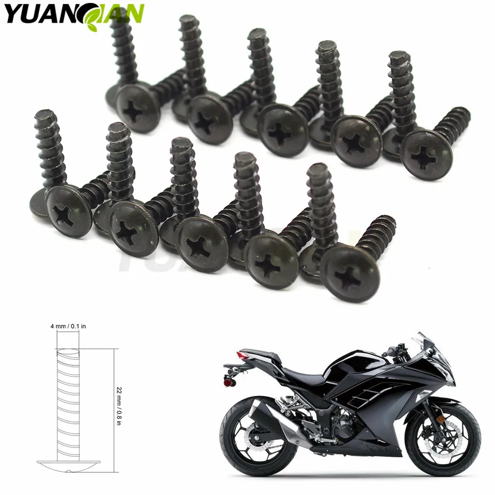 20x High quality 4MM Motorcycle Accessories Fairing body work Bolts FOR KAWASAKI ZXR750 ZXR 750 1989-1995 1990 1991 1992 1993
20x High quality 4MM Motorcycle Accessories Fairing body work Bolts FOR KAWASAKI ZXR750 ZXR 750 1989-1995 1990 1991 1992 1993