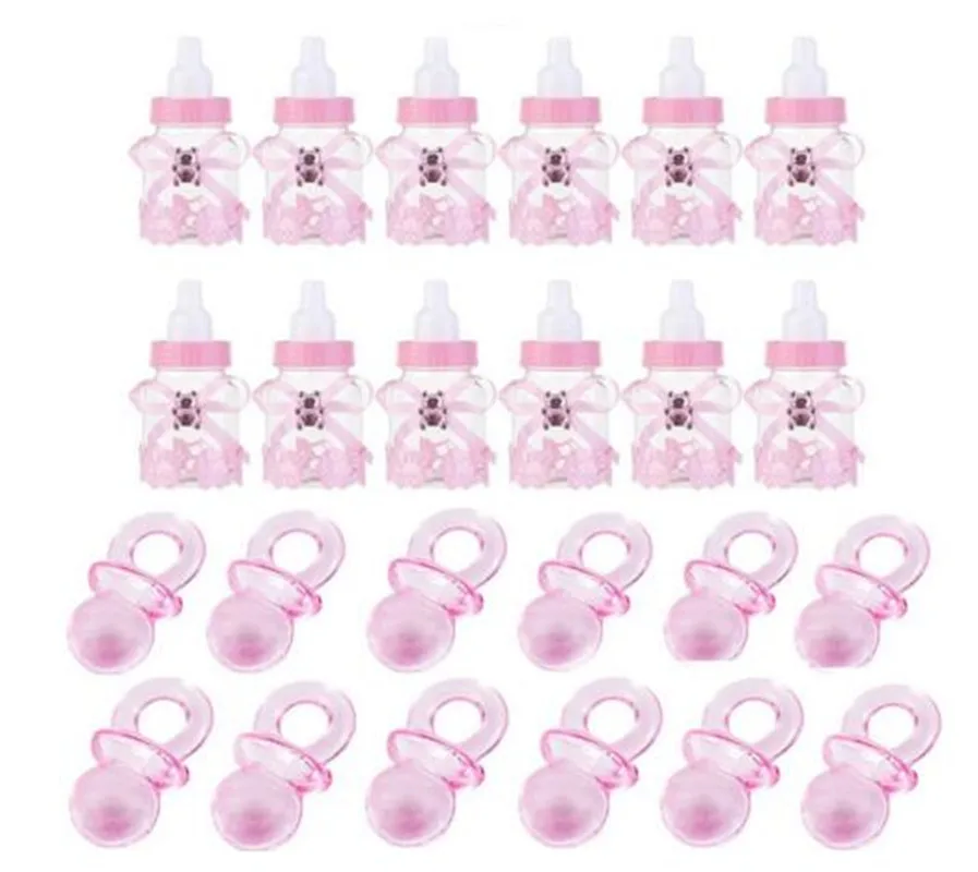100 Pack Mini Pacifiers 12 Pack Pink Bottles for Baby Shower Party Favors Table Decoration Baby Girl/Boy Party Decoration
100 Pack Mini Pacifiers 12 Pack Pink Bottles for Baby Shower Party Favors Table Decoration Baby Girl/Boy Party Decoration