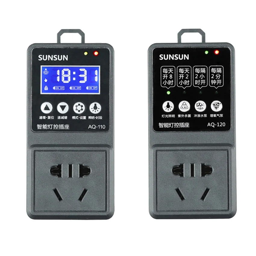 SUNSUN Aquarium Power Intelligent Timing Controller with socket/for aquarium lighting/water pump/aerator/aquarium filter, etc
SUNSUN Aquarium Power Intelligent Timing Controller with socket/for aquarium lighting/water pump/aerator/aquarium filter, etc