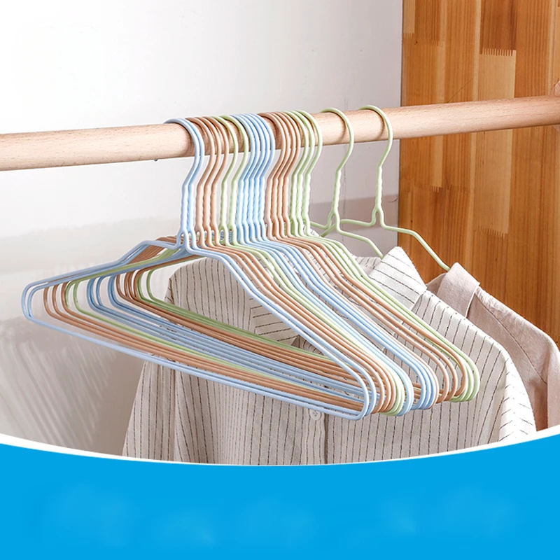 20pcs/lot 43.5cm PVC Coating Clothes Hangers for Adult Kid's Coat Rack Without Mark Multifunctional Clothing Hanger
20pcs/lot 43.5cm PVC Coating Clothes Hangers for Adult Kid's Coat Rack Without Mark Multifunctional Clothing Hanger