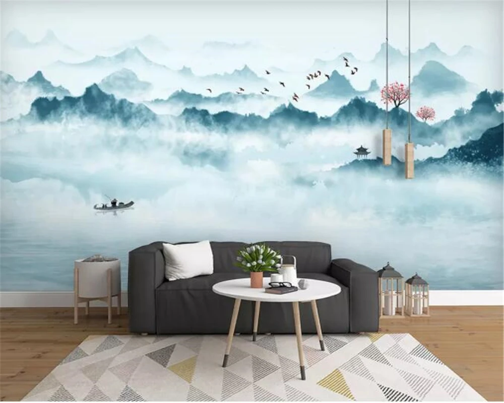 Beibehang Custom 3d wallpaper Ink landscape fashion blue flying bird living room TV background wall papel de parede 3d wallpaper
Beibehang Custom 3d wallpaper Ink landscape fashion blue flying bird living room TV background wall papel de parede 3d wallpaper