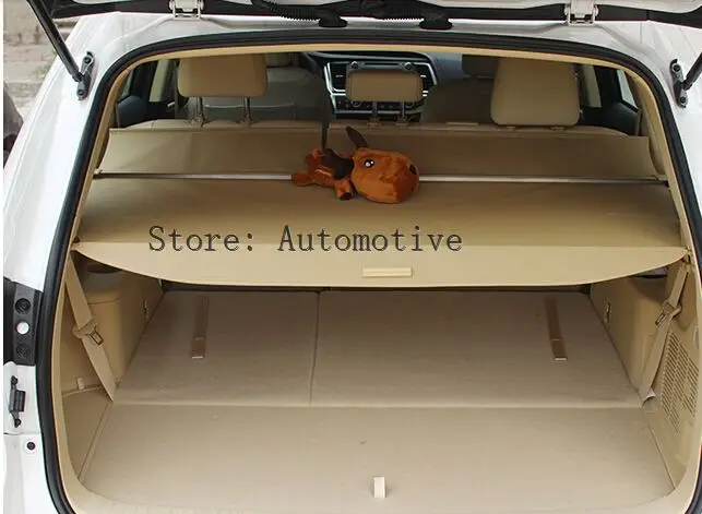 Aluminum fabric Beige Rear Trunk Security Shield shade Cargo Cover For Toyota Highlander 2015 2016
Aluminum fabric Beige Rear Trunk Security Shield shade Cargo Cover For Toyota Highlander 2015 2016