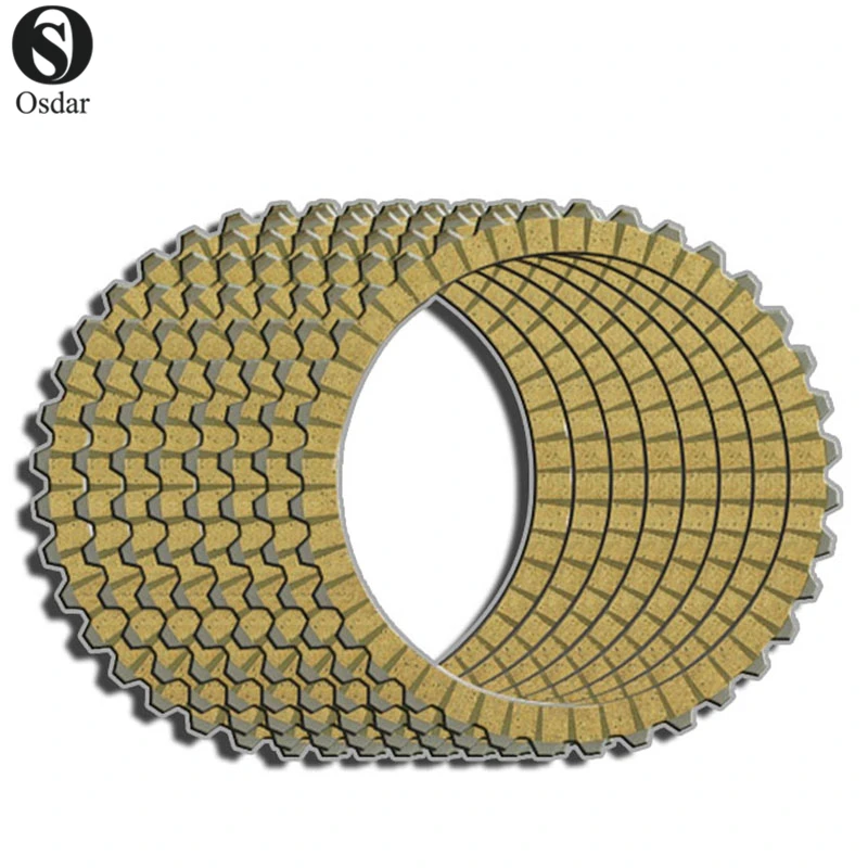 Motorcycle Clutch Friction Plates For Harley FXDL 93-97 XL 1200V 12-16 EFI XL 883L/1200L 07-08 XL 1200T 14-16 FLSTC 1990-1997
Motorcycle Clutch Friction Plates For Harley FXDL 93-97 XL 1200V 12-16 EFI XL 883L/1200L 07-08 XL 1200T 14-16 FLSTC 1990-1997