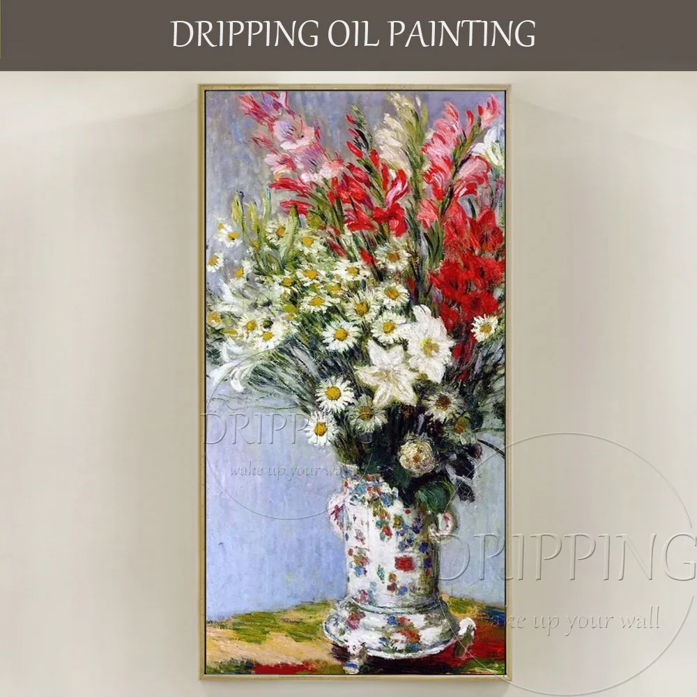 Best Wall Decor Hand-painted High Quality Impressionist Vase Flower Oil Painting for Wall Decor Beautiful Flower Oil Painting
Best Wall Decor Hand-painted High Quality Impressionist Vase Flower Oil Painting for Wall Decor Beautiful Flower Oil Painting