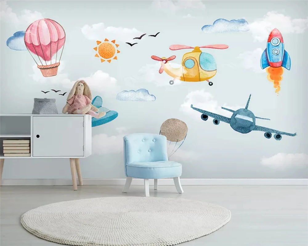 beibehang Custom fashion silky wallpaper Nordic children rabbit animal balloon background wall papers home decor papier peint
beibehang Custom fashion silky wallpaper Nordic children rabbit animal balloon background wall papers home decor papier peint