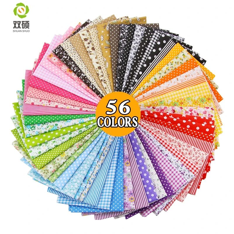 100% Tissus Cotton Fabric Telas Patchwork Fabric Fat Quarter Bundles Fabric For Sewing Patchwork Doll Cloths 50*50 CM 56PCS/LOT
100% Tissus Cotton Fabric Telas Patchwork Fabric Fat Quarter Bundles Fabric For Sewing Patchwork Doll Cloths 50*50 CM 56PCS/LOT