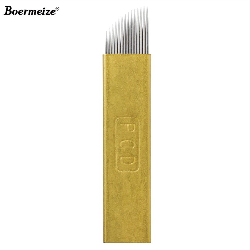 Makeup Needles 100 PCS PCD 14 Pin Permanent Makeup Eyebrow Tatoo Microblading Needles For Embroidery Manual Tattoo Pen Machine
Makeup Needles 100 PCS PCD 14 Pin Permanent Makeup Eyebrow Tatoo Microblading Needles For Embroidery Manual Tattoo Pen Machine