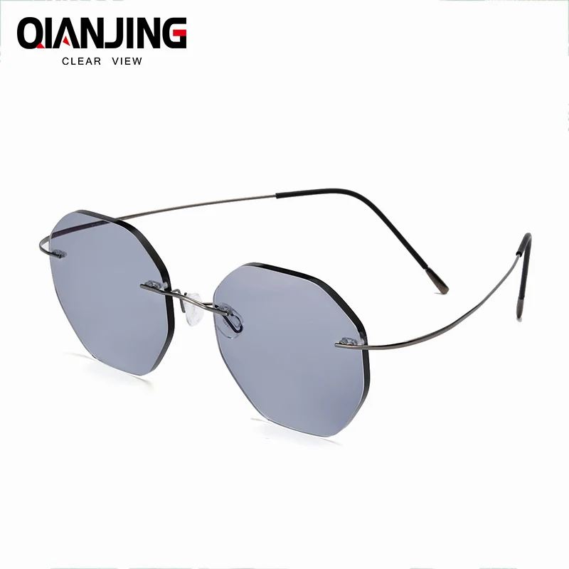 QianJing finished rimless myopia sunglasses grey lens ultra-light frameless ready-made Nearsighted Glasses Myopia sun glasses
QianJing finished rimless myopia sunglasses grey lens ultra-light frameless ready-made Nearsighted Glasses Myopia sun glasses