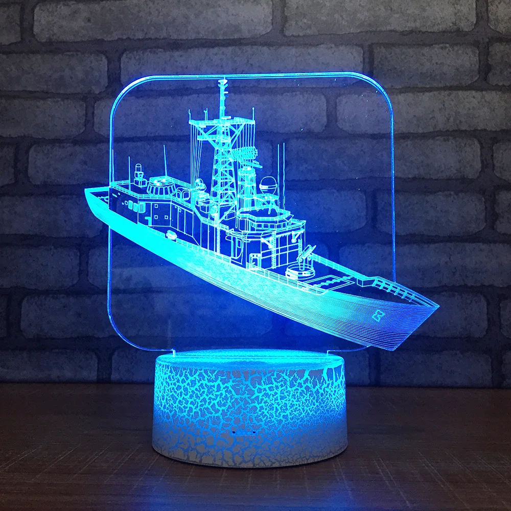 Boat 3d Colorful Creative Lamp Bedroom Bedside Plug Air Desk Lamp Bedside decorative Table Lamps for children's bedroom
Boat 3d Colorful Creative Lamp Bedroom Bedside Plug Air Desk Lamp Bedside decorative Table Lamps for children's bedroom