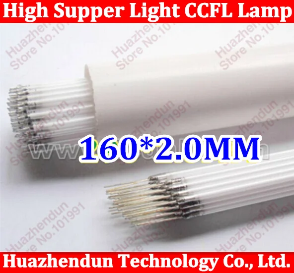 100pcs Free Shipping New High quality 160MM *2.0mm LCD CCFL lamp backlight tube 160 mm CCFL light
100pcs Free Shipping New High quality 160MM *2.0mm LCD CCFL lamp backlight tube 160 mm CCFL light
