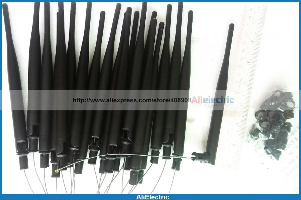 10PCS 2.4GHz 2400-2500MHZ 5dBi Omni WIFI Antenna with cable IPX connector end
10PCS 2.4GHz 2400-2500MHZ 5dBi Omni WIFI Antenna with cable IPX connector end