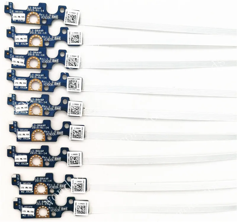 10PCS New For Dell Inspiron 15 3558 5551 5555 5558 5559 Power Button Board 94MFG LS-B844P / 1 Year Warranty
10PCS New For Dell Inspiron 15 3558 5551 5555 5558 5559 Power Button Board 94MFG LS-B844P / 1 Year Warranty