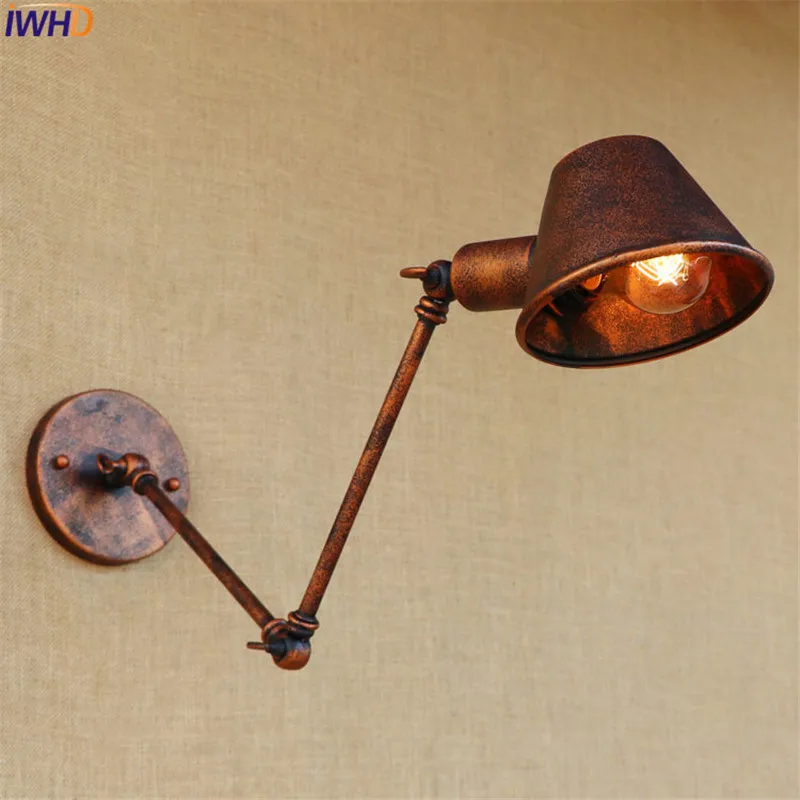 IWHD Rustic Swing Long Arm Wall Lamp Vintage LED Dinning Room Edison Retro Industrial Wall Light Fixtures Arandela
IWHD Rustic Swing Long Arm Wall Lamp Vintage LED Dinning Room Edison Retro Industrial Wall Light Fixtures Arandela