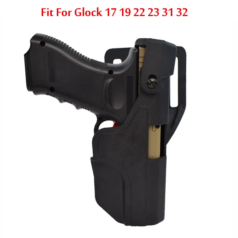 Кобура в стиле милитари Glock, Женская тактическая поясная кобура, подходит для Glock 17 19 22 23 31 32
Кобура в стиле милитари Glock, Женская тактическая поясная кобура, подходит для Glock 17 19 22 23 31 32