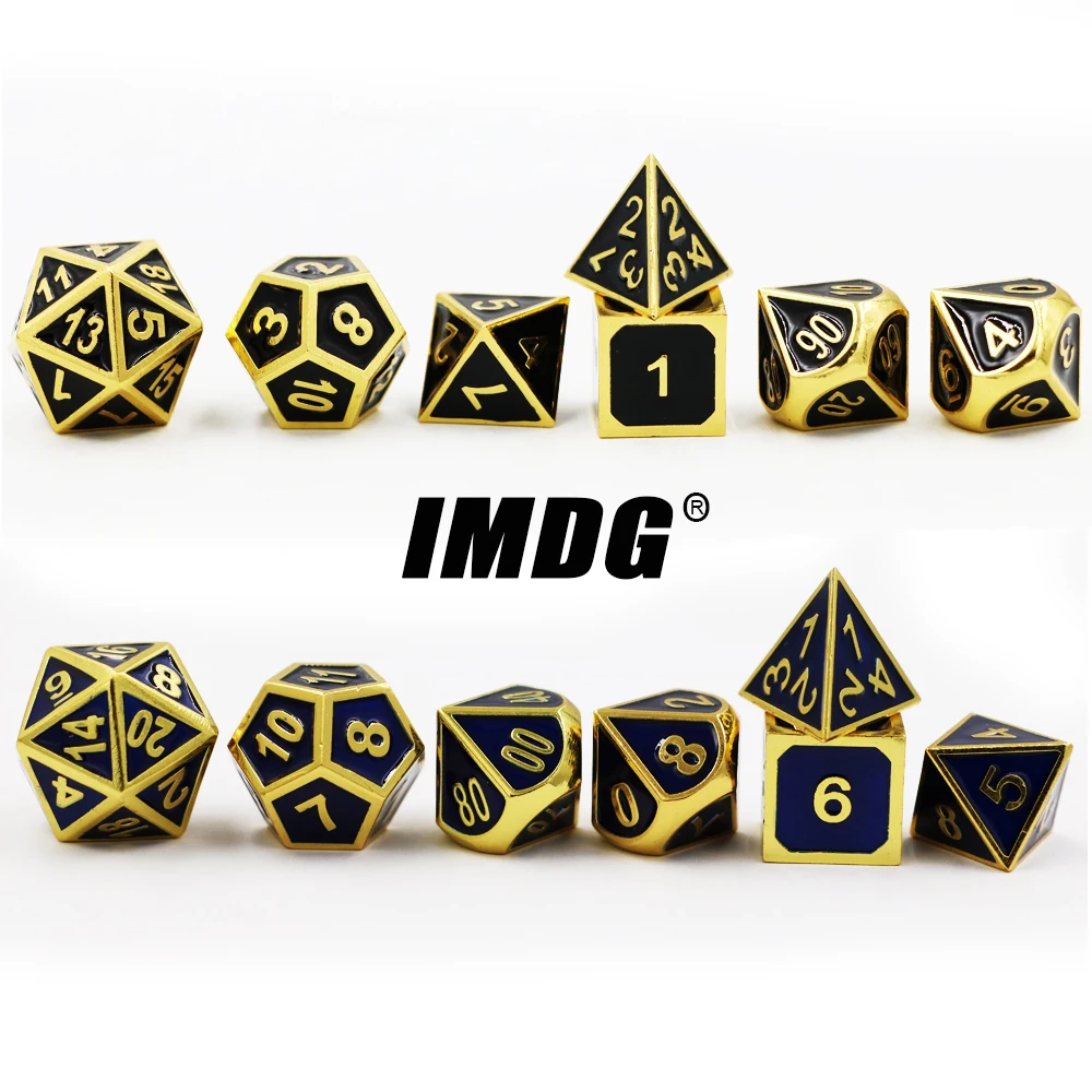 IMDG 7 шт./компл. креативная РПГ игра игральные кости многогранные металлические кости DND эмаль никелевая цветная цифровая игра игральные кости
IMDG 7 шт./компл. креативная РПГ игра игральные кости многогранные металлические кости DND эмаль никелевая цветная цифровая игра игральные кости