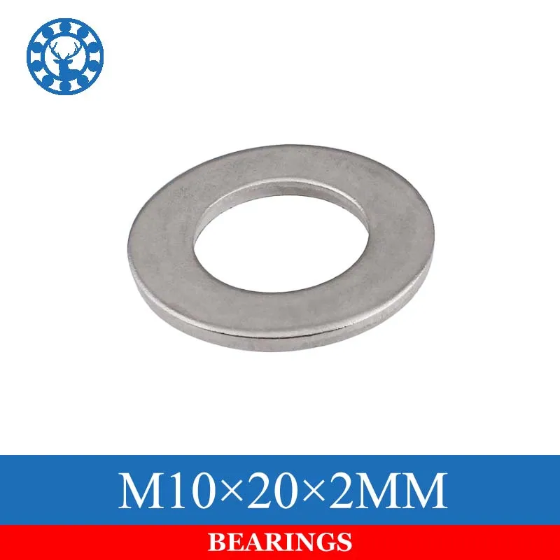 20pcs DIN125 ISO7089 M10X20X2MM 304 Stainless Steel Flat Machine Washer Plain Washer Gaskets
20pcs DIN125 ISO7089 M10X20X2MM 304 Stainless Steel Flat Machine Washer Plain Washer Gaskets