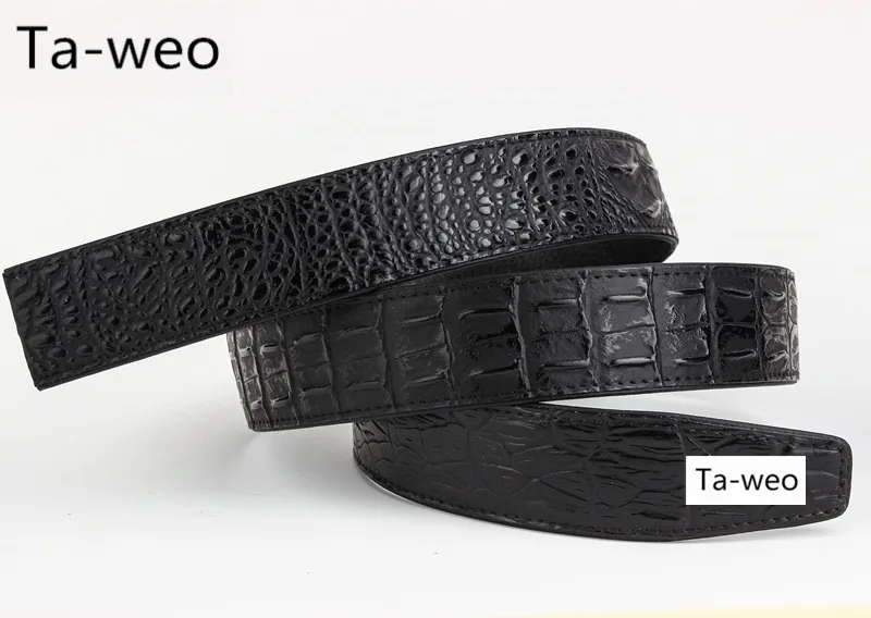 (No Buckle, Only Belt) Fashion Business Men's Leather & PU Belts Crocodile Bone Grain Belt For Automatic Buckle
(No Buckle, Only Belt) Fashion Business Men's Leather & PU Belts Crocodile Bone Grain Belt For Automatic Buckle