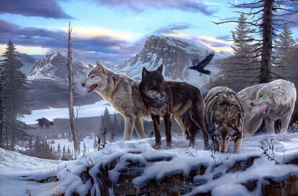 Snow wolf The wooden puzzle 1000 pieces ersion jigsaw puzzle white card adult children's educational toys
Snow wolf The wooden puzzle 1000 pieces ersion jigsaw puzzle white card adult children's educational toys