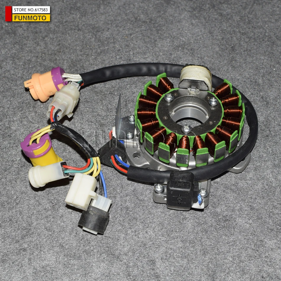 Magnetic Stator Suit JS250 ATV /JIANSHE 250-3/LONCIN 250-F ATV /PUMA 250QUAD Seven Cable Old Model With Transit Cable
Magnetic Stator Suit JS250 ATV /JIANSHE 250-3/LONCIN 250-F ATV /PUMA 250QUAD Seven Cable Old Model With Transit Cable