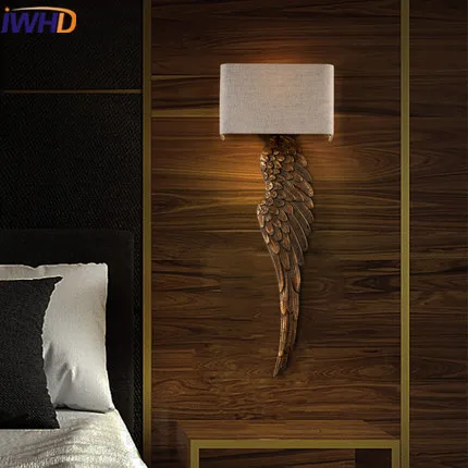 IWHD Wood Sconce Wall Light Style Loft Industrial Wall Lamp LED Cloth Vintage Retro Wandlamp Home Lighting Stairs Arandela
IWHD Wood Sconce Wall Light Style Loft Industrial Wall Lamp LED Cloth Vintage Retro Wandlamp Home Lighting Stairs Arandela