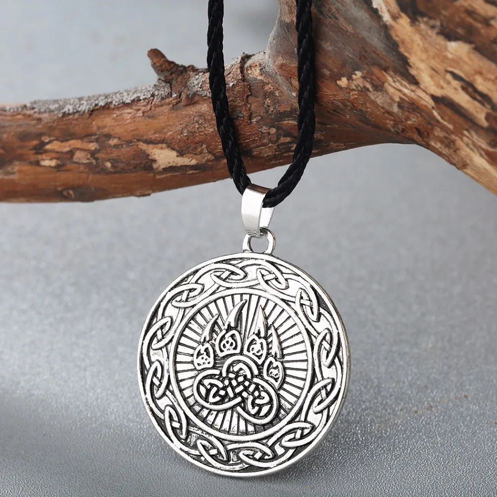Kinitial Viking Impress of Veles Pendant Necklace Animal Infinity Bear Cat Paw Necklaces Pendants Viking Pagan Jewelry
Kinitial Viking Impress of Veles Pendant Necklace Animal Infinity Bear Cat Paw Necklaces Pendants Viking Pagan Jewelry