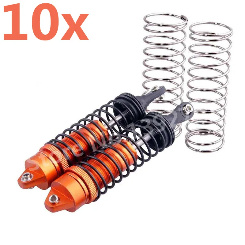 10 Pieces RC Car Upgrade Aluminum Alloy Front Shock Absorber 100mm For 1/10 Scale Models Hobby Traxxas Revo E-Revo Slayer Buggy
10 Pieces RC Car Upgrade Aluminum Alloy Front Shock Absorber 100mm For 1/10 Scale Models Hobby Traxxas Revo E-Revo Slayer Buggy
