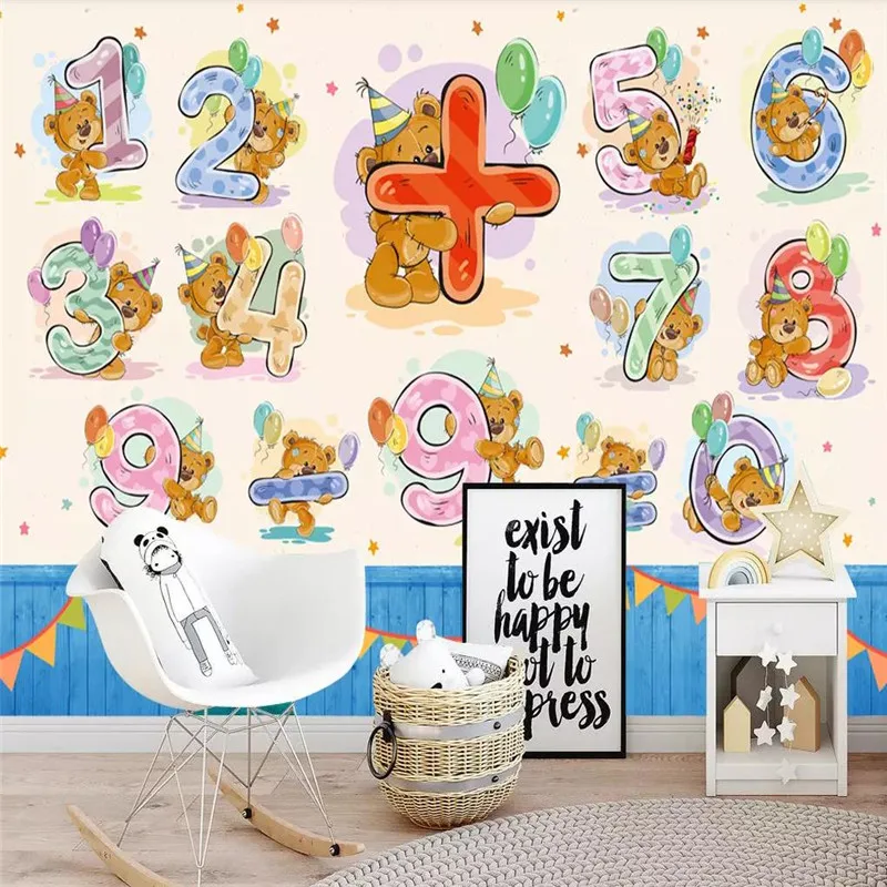 Custom wallpaper Nordic cartoon animal digital theme children's room background wall painting
Custom wallpaper Nordic cartoon animal digital theme children's room background wall painting