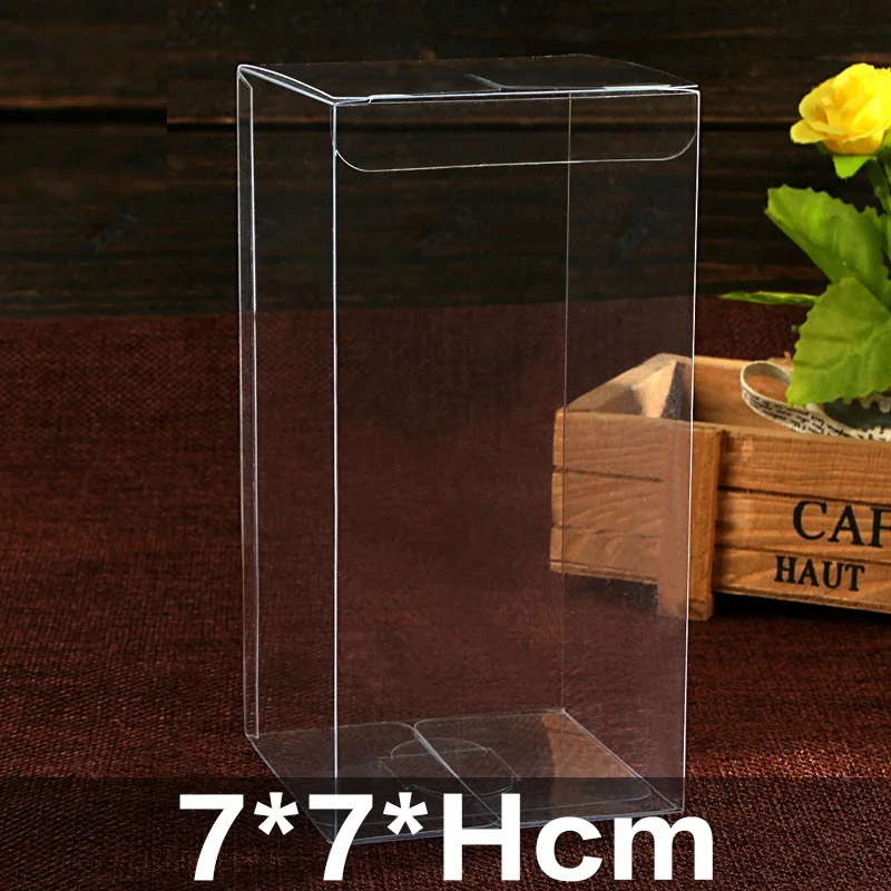 7*7*H cm SquareTransparent Waterproof Clear PCV Candy Boxes Wedding Favor Gift Box Party Chocolate Boxes Event&Party Supplies
7*7*H cm SquareTransparent Waterproof Clear PCV Candy Boxes Wedding Favor Gift Box Party Chocolate Boxes Event&Party Supplies