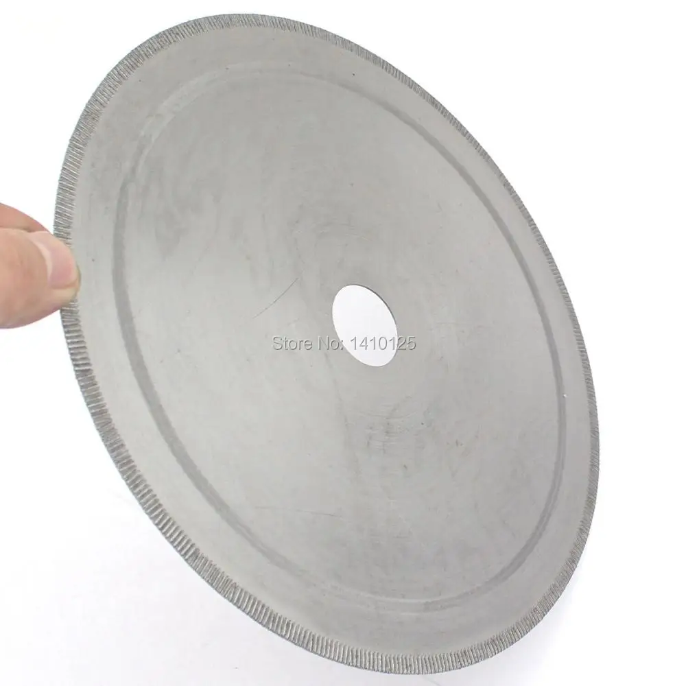 8" inch 200mm Notched Rim 1.2mm Diamond Saw Blade Rock Slab Arbor Hole 5/8" Lapidary Tools for Stone Gemstone Jewelry Repair
8" inch 200mm Notched Rim 1.2mm Diamond Saw Blade Rock Slab Arbor Hole 5/8" Lapidary Tools for Stone Gemstone Jewelry Repair